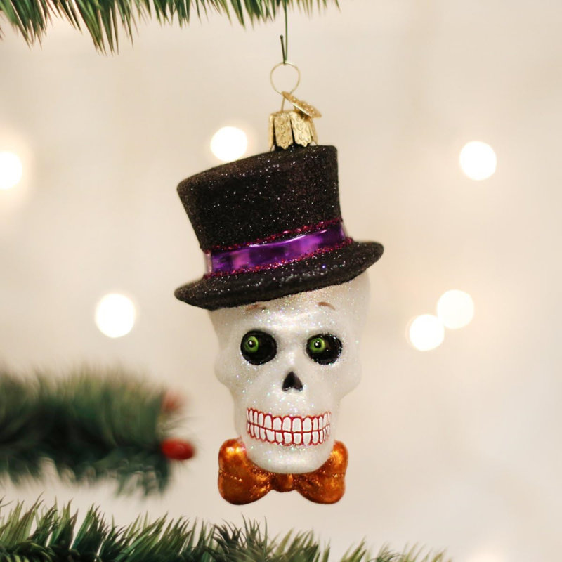 Ornement en verre soufflé pour sapin de Noël Old World