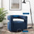 Modway Spin Cutaway Performance Velvet Swivel Armchair-1040991107