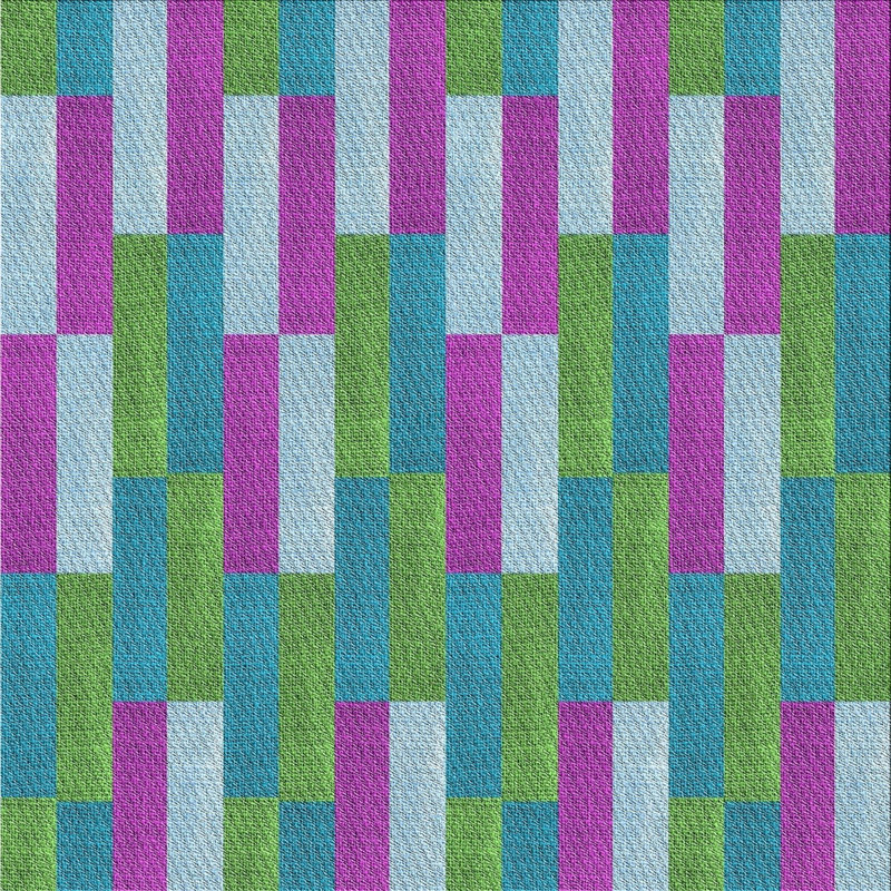 Geometric Indoor Rug, Square 7'