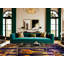  Tapis lavable Sunset Over Saguaro Southwestern-635050185