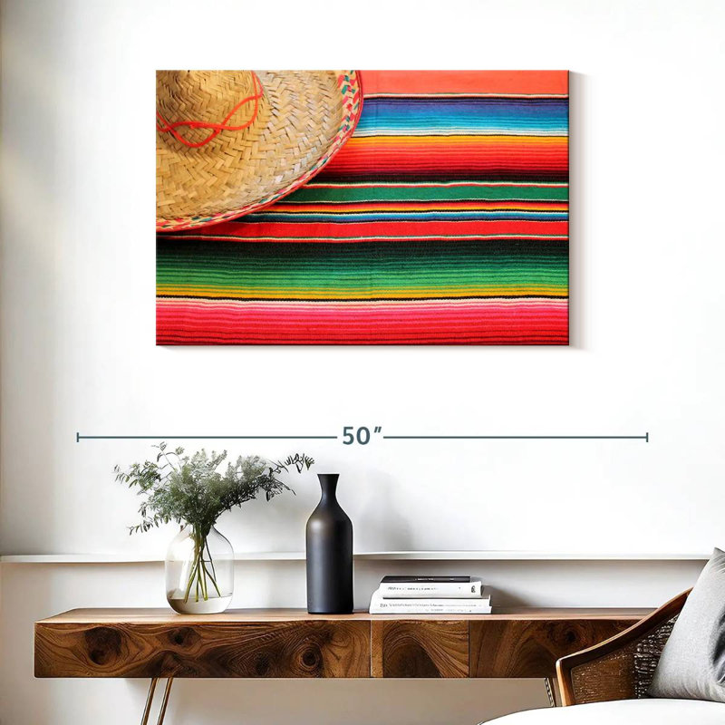 Poncho et sombrero Vanna, H 24 po x l 36 po