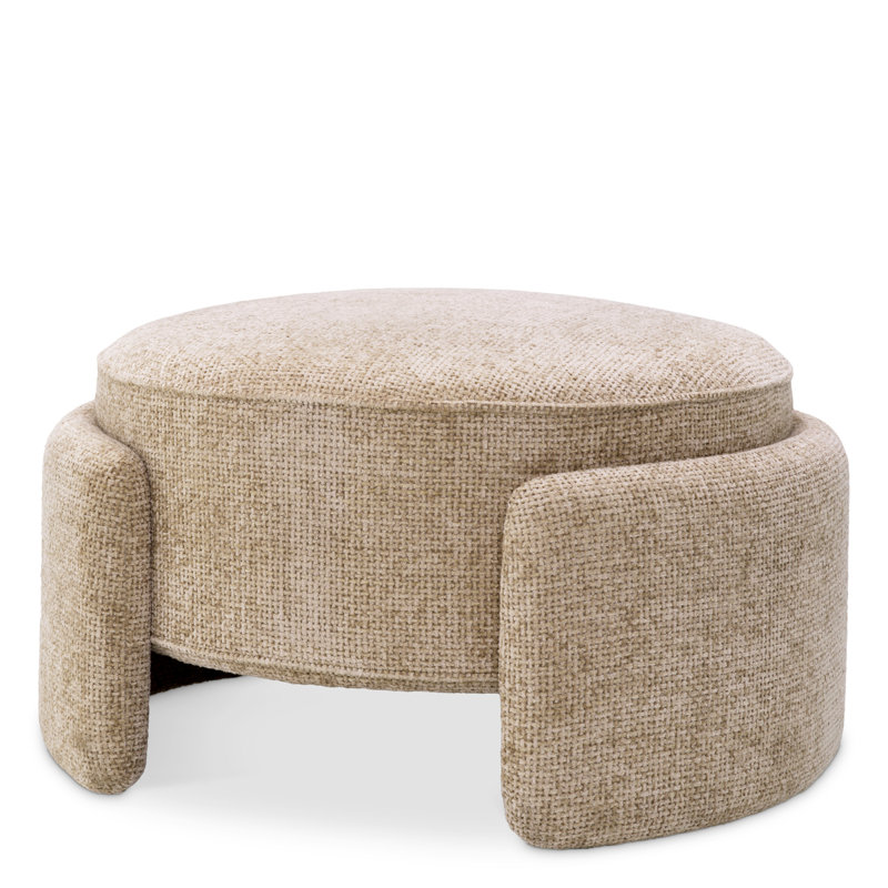 Stool Ortega Lyssa Off-White, Sand