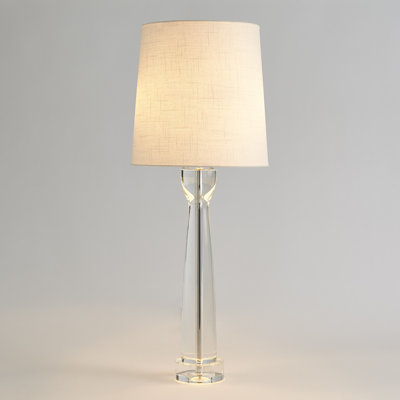 Lampe colonne moderne en cristal