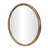 Cole and Grey Resin Gold Room Wall Mirror with Weathered Frame