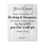 God Is With You Joshua - No Frame Print on Canvas-2024606757