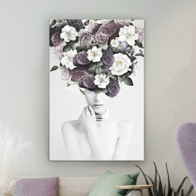 Clarisa - No Frame Print on Glass