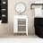 Nesochi 22'' Single Bathroom Vanity with Ceramic Top