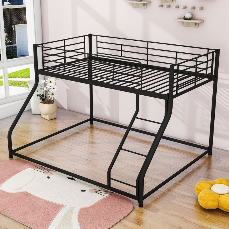 Alican Steel Standard Bunk Bed by Isabelle & Max™, Twin XL Over Queen