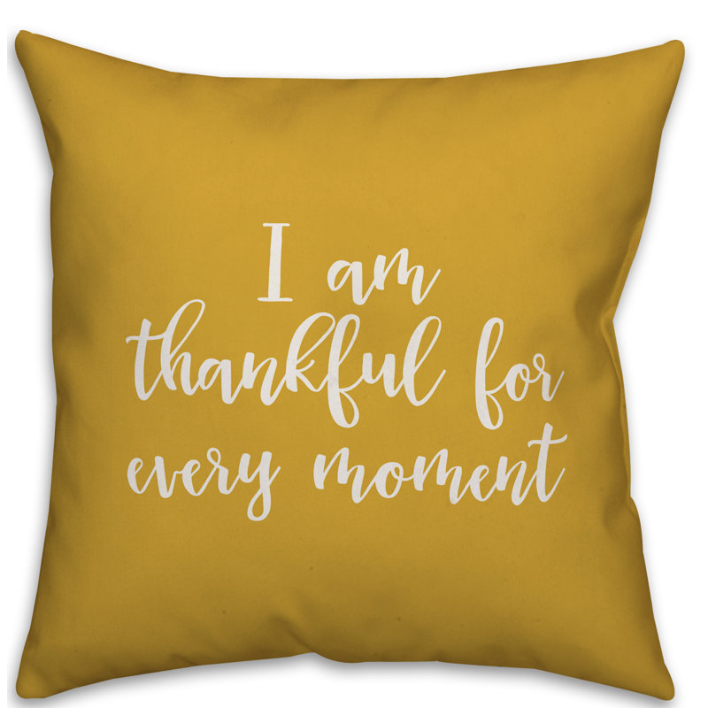 Solid Colour Reversible Throw Pillow, Mustard, Pillow Cover