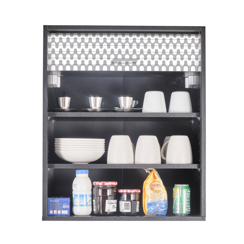 Atahualpa 72cm Kitchen Pantry, Black