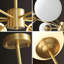 Jativa Gold 6 - Light Sputnik Chandelier