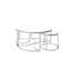 Ashanti-Leigh Solid Coffee Table with Storage