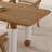 Eashaan Pine Solid Wood Dining Table-132060609-132060664