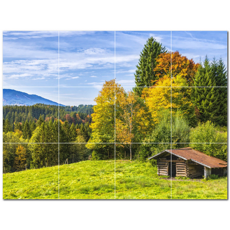 Photo d'arbres 4,25 x 4,25