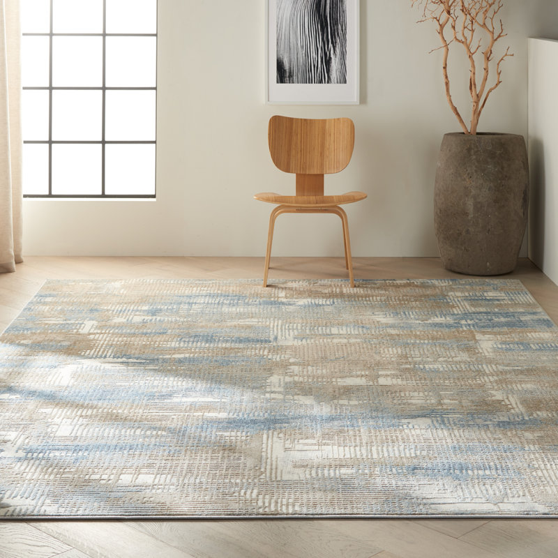 Southwestern Indoor / Outdoor Rug, Rectangle 5'3" x 7'3"