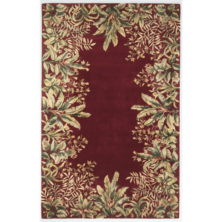 Tapis rubis en laine touffeté à la main Marion