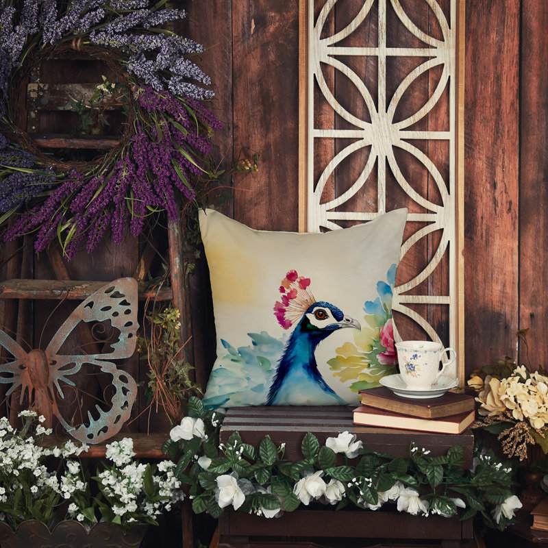 Coussin décoratif intérieur / extérieur Autre / Sans motif, H 14 po x l 14 po