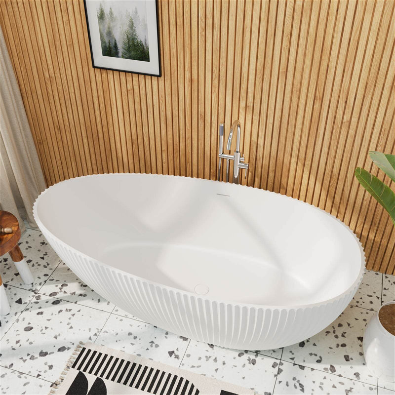 Baignoire autoportante 67 po L