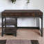 Bureau d'écriture en métal argenté antique-111949669