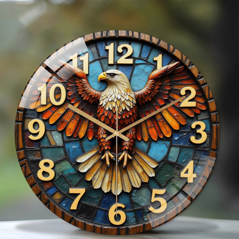 Horloge murale 2 po Eagle