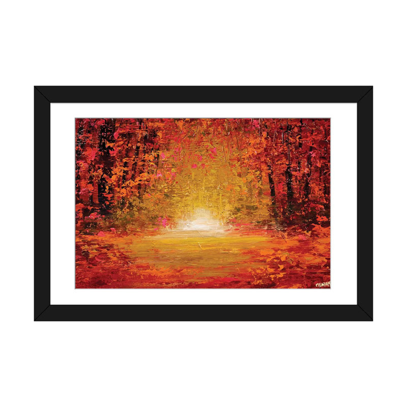 « the secreting jardin », impression sur toile, H 16 po x l 24 po x P 1 po, Papier d'art encadré noir