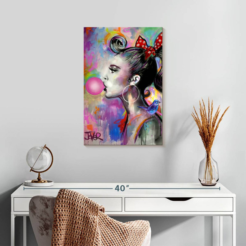 Leisha Bubble Girl, H 24 po x l 16 po