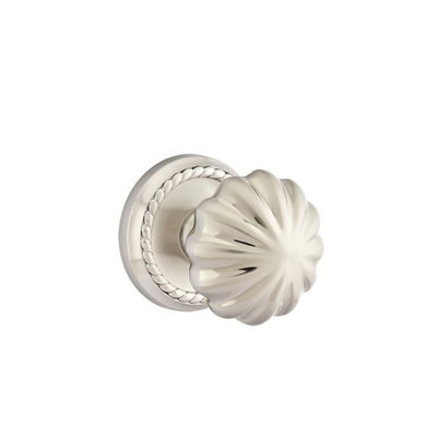 Double Dummy Melon Knob with Rope Rose