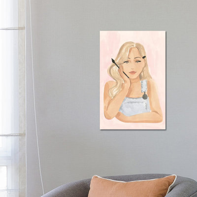 Little Artist Portrait by Sabina Fenn - Gallery-Wrapped Canvas Giclée on Canvas