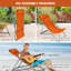 Chaise de plage inclinable-1239179400