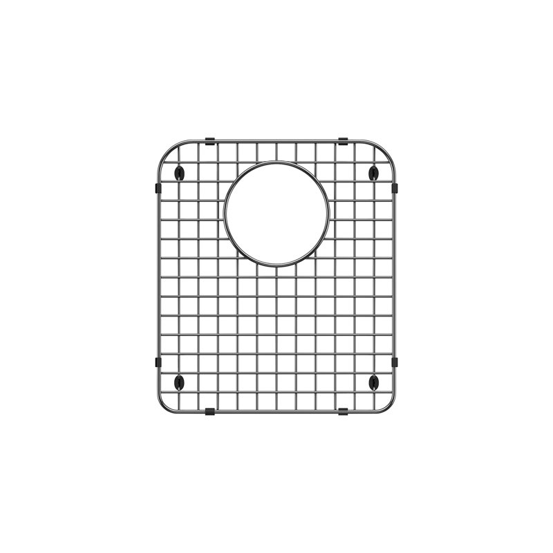 Grille d'évier en acier inoxydable pour évier 70/30 Vision - grand bol