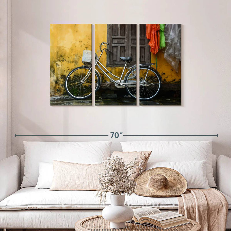 Mehar Metal Bicycle, 28" H x 45" W