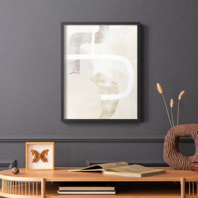 Quiet Affection I Framed Print - Solid Wood