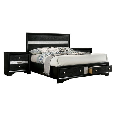 Sana Wood Bedroom Set