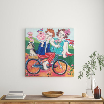 Holly Wojahn - Wrapped Canvas Painting