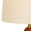 Lampe de table de campagne moderne à 1 lumière à intensité variable 17,8 po Astraya