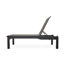 Leeward Sling Marine Grade Polymer Lay-flat Stacking Armless Long Frame Chaise with Wheels-1424787213-1424787210