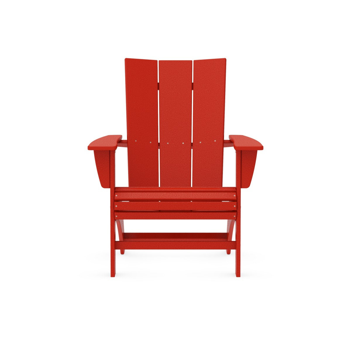POLYWOOD® Modern Adirondack Chair, Sunset Red