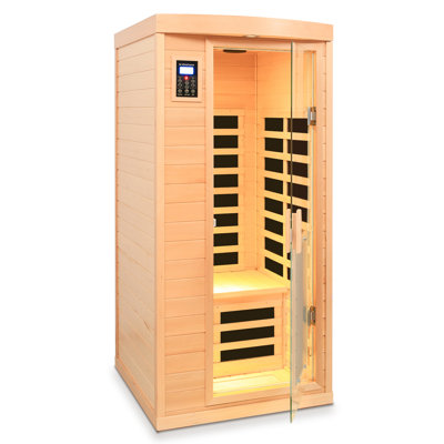 Porte de sauna basse infrarouge lointaine