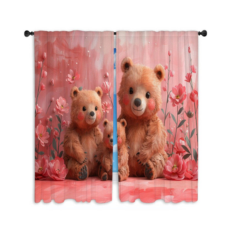 Nanoo Room Darkening Curtain Pair, 40" W x 54" L