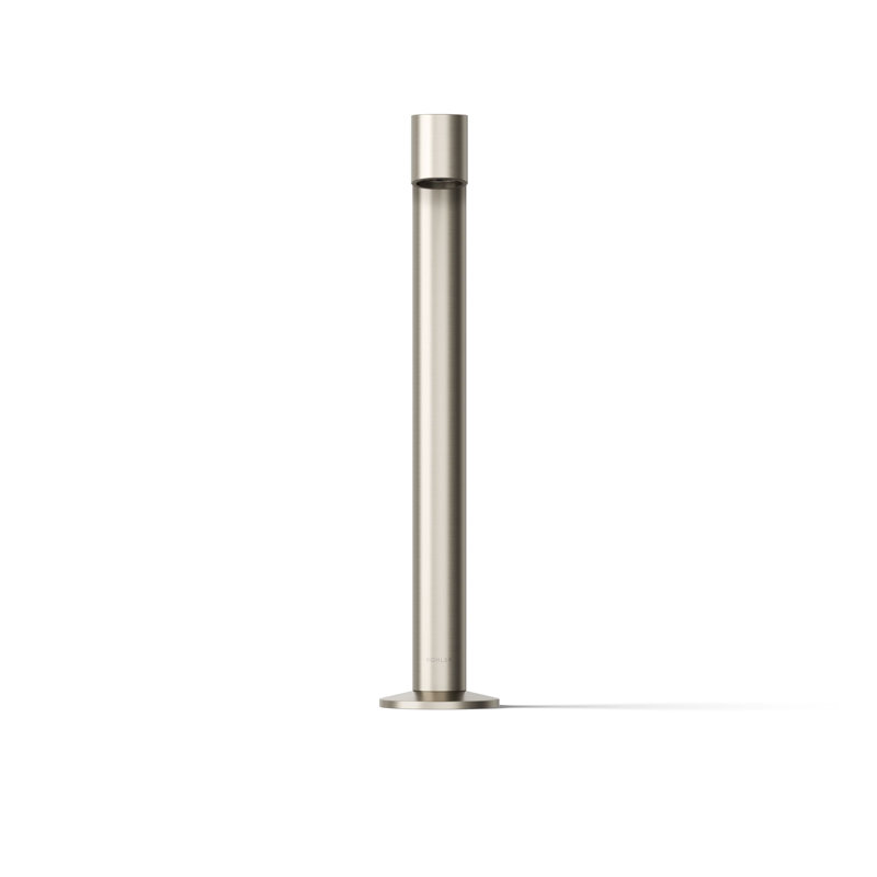 Components Tallbathroom Sink Spout with Row Design, Brushed Nickel