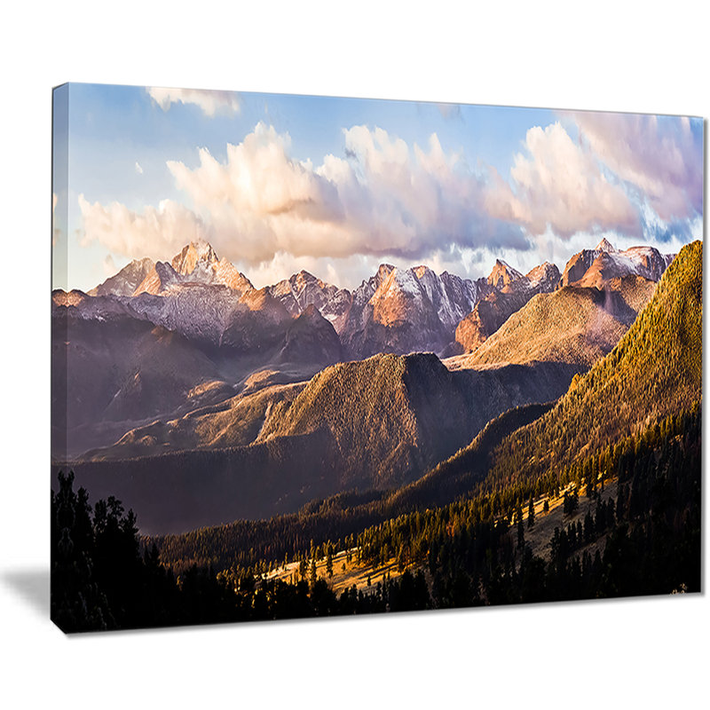 « cloud over long », reproduction de photo sur toile, H 20 po x l 20 po x P 1 po