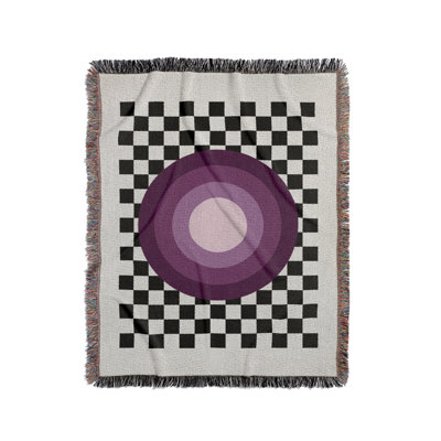 Target Geometric Cotton Blend Blanket Throw