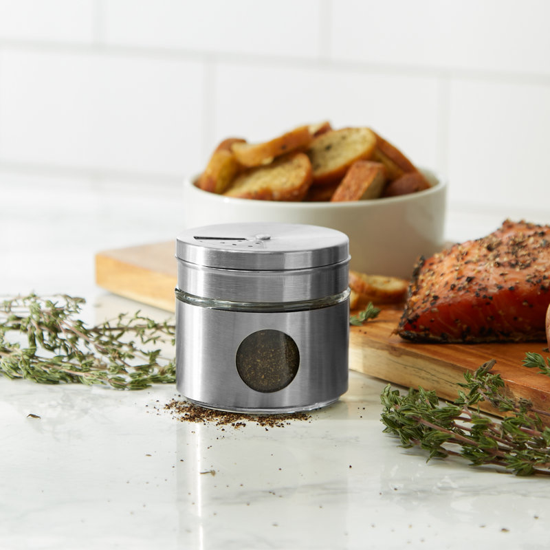 SPICE SHAKER - FAT, 2.375" H x 2.375" W x 2.375" D
