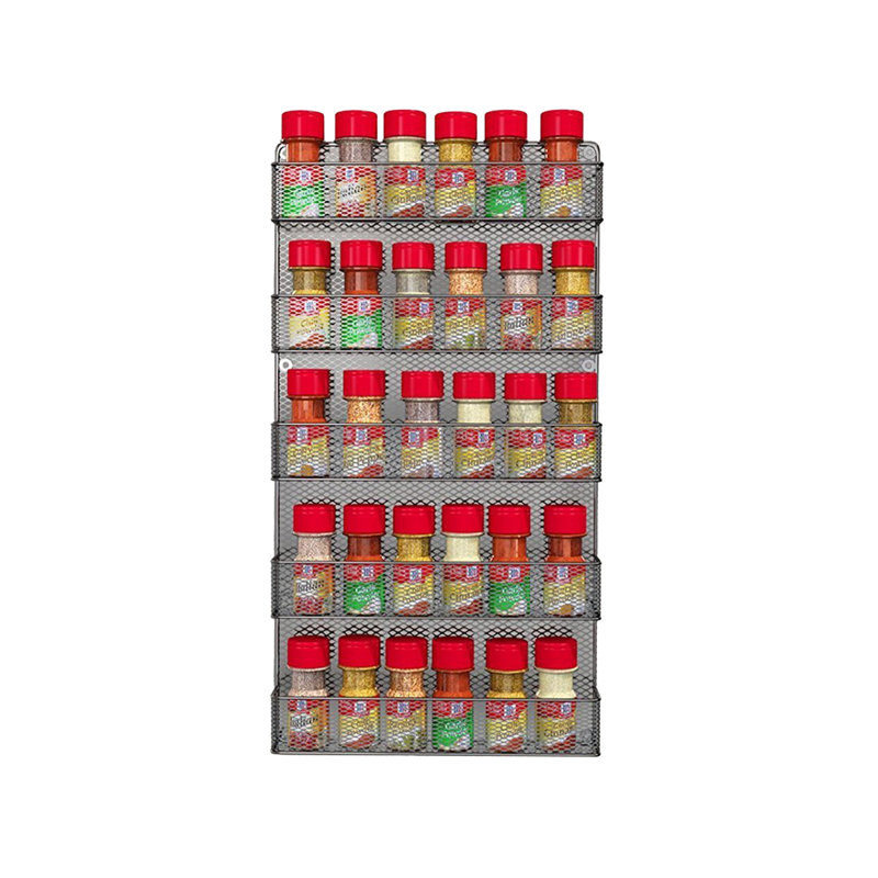 Étagère à épices en métal à 5 niveaux Prep & Savour