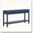 60'' Fir Veneer Entryway Table with Honeycomb-patterned Fronts,Modern Stylish Console Table-1788415837