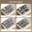 Versatile Expandable Multi-tier Drawer Organiser Storage Tray