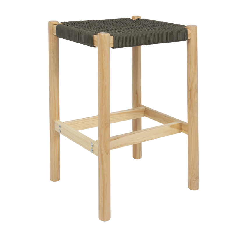 Tabouret à hauteur de comptoir Fernway, Vert mousse