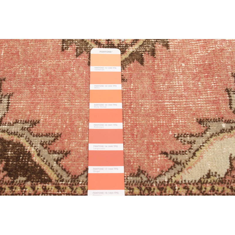 Tapis saumon Croff Vintage 4 pi 9 po x 12 pi 6 po