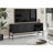 Brandy 60-inch TV stand made of black laminate and black metal, 58.74'' W X 15.39'' D X 23.46'' H-1730638626