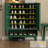 Green Solid wood Shoe Storage